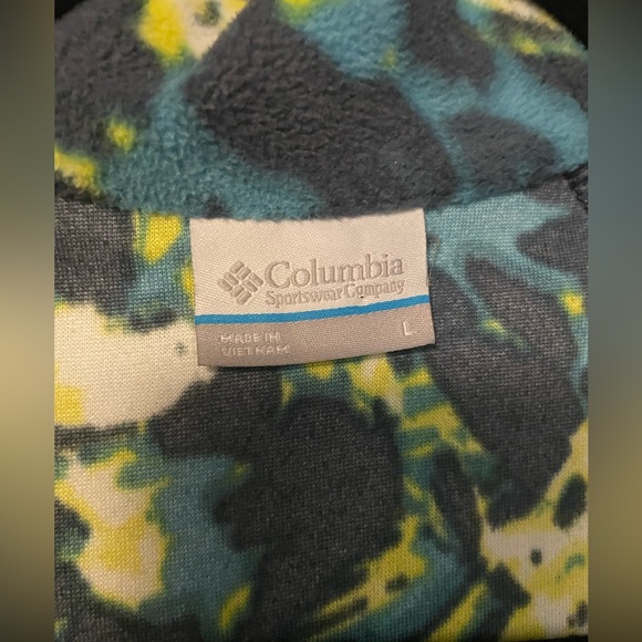 Columbia Women’s Pull Over with Partial Zip Multicolour Sweater - Picture 2 of 13